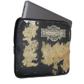 Karte von Westeros Laptopschutzhülle (Vorne Rechts)