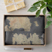Karte von Westeros Seidenpapier (Geschenk)