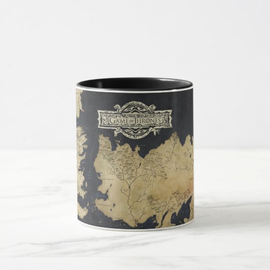 Karte von Westeros Tasse (Zentrum)