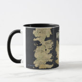 Karte von Westeros Tasse (Links)