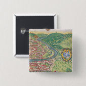 Karte von Wien Button (Vorne & Hinten)