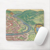 Karte von Wien Mousepad (Mit Mouse)