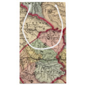 Karte von Winfield, West Virginia Kleine Geschenktüte (Rückseite)