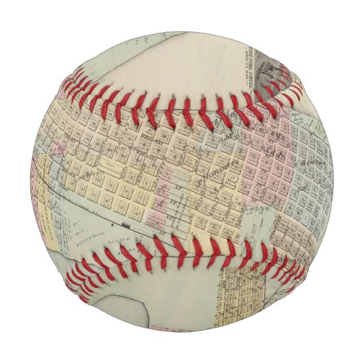 Karte von Winona, Minnesota Baseball (Vorderseite)