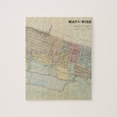 Karte von Winona, Minnesota Puzzle (Vertikal)