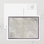 Karte von Yorkshire, eingraviert von William Web, (Vorne/Hinten)