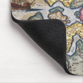 Karte von Zeeland, c.1560 Mousepad (Ecke)