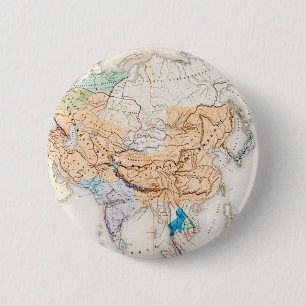 Karte von Zeit Asiens   von Kublai Khan Button