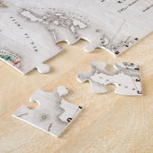 Karte von Zeit Asiens | von Kublai Khan Puzzle (Seite)