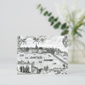 Karte Warschaus, von "Civitates Orbis Terrarum" vo (Stehend Vorderseite)