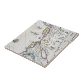 Karte, welche die Ostküste darstellt Fliese (Seite)