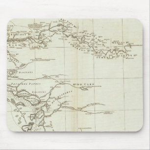 Karte Westafrikas Mousepad