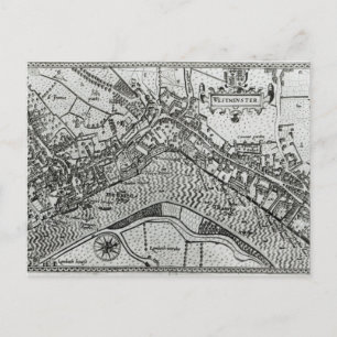 Karte Westminster von "Speculum Britannia"