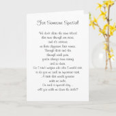 Karte "Wie ein Vater" (Gelbe Blume)