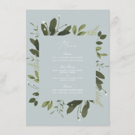 Karte "Wild" und "Green Menu"