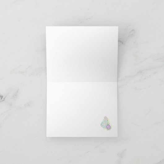 Karte : Wilde Blume (Innenseite)