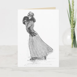 Karte - Wintergedicht nach innen