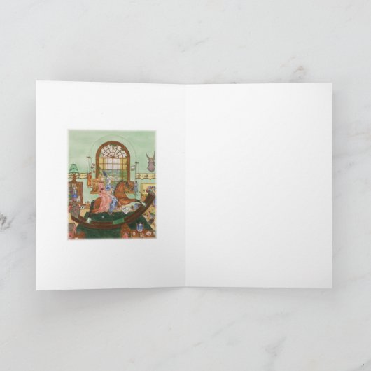 Karte "Zeit zum Vortäuschen" (Innenseite)