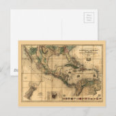 Karte Zentralamerika (1845) (Vorne/Hinten)