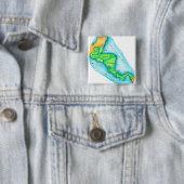 Karte Zentralamerikas Button (Beispiel)