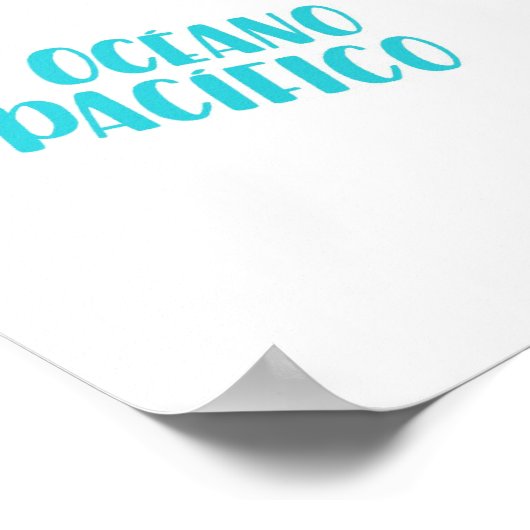 Karte Zentralamerikas Poster (Ecke)