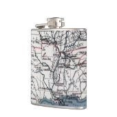 KARTE: ZIVILER KRIEG, 1861 FLACHMANN (Links)