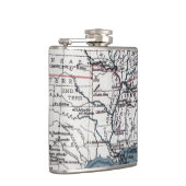 KARTE: ZIVILER KRIEG, 1861 FLACHMANN (Rechts)