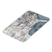 KARTE: ZIVILER Krieg, 1861 Magnet (Linke Seite)