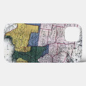KARTE: ZIVILER Krieg, 1864 Case-Mate iPhone Hülle (Rückseite (Horizontal))