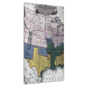 KARTE: ZIVILER KRIEG, 1864 KLEMMBRETT (Rechts)