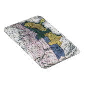 KARTE: ZIVILER Krieg, 1864 Magnet (Rechte Seite)