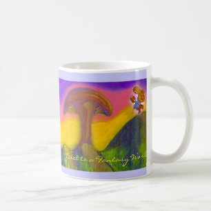Karte zu einer Traumwelt Kaffeetasse