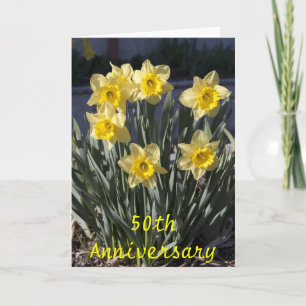 Karte zum 50. Jubiläum