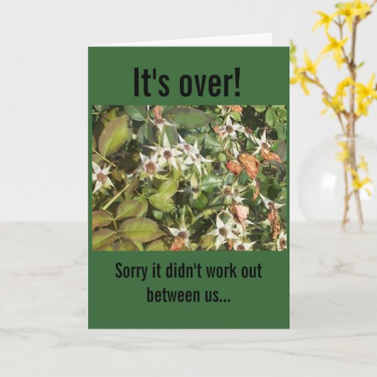 Karte zum Aufbrechen nach oben (Gelbe Blume)