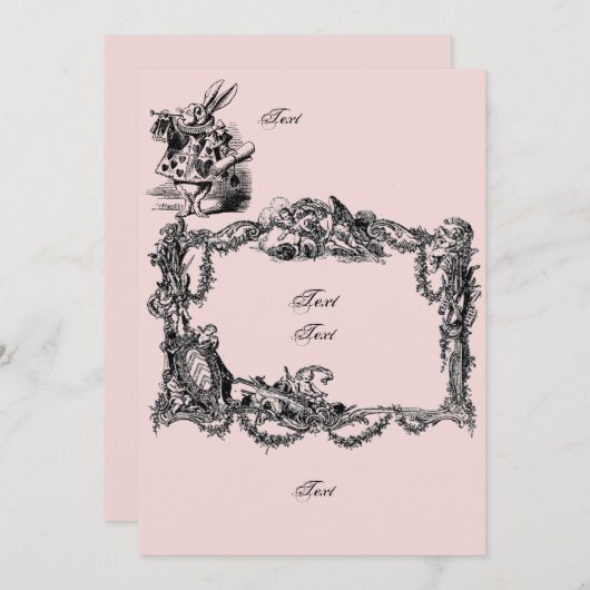 Karte zum Gestalten – Card to design yourself (Vorne/Hinten)