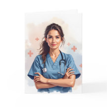 Karte zum Nurses-Week-Jubiläum