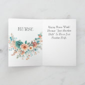Karte zum Nurses-Week-Jubiläum (Innenseite)