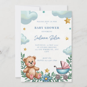 Karte zur Babyparty