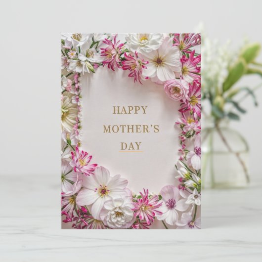 Karte zur Mama (Stehend Vorderseite)