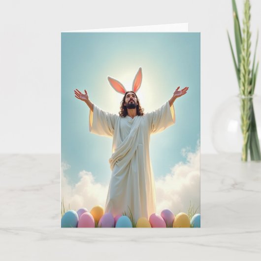 Karte zur strahlenden Frühlingsfeier (Vorderseite)