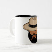 KARTE ZWEIFARBIGE TASSE (Vorderseite Links)