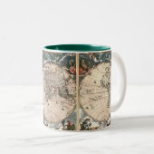 KARTE ZWEIFARBIGE TASSE (VorderseiteRechts)