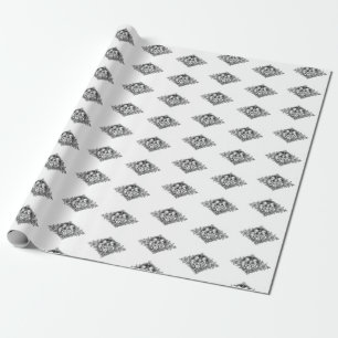 Kartei für heilige Familie Geschenkpapier