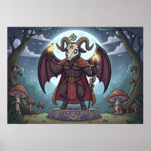 Karteikarte Baphomet Poster