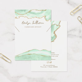 Karteikarte für die Halskette