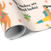 Karteipapier für Körperpositionierung Geschenkpapier (Rolleneckpunkt)