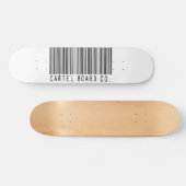 Kartell-Barcode-Skateboard Skateboard (Horizontal)