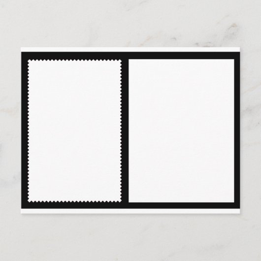 Karten 2 RahmenDas MUSEUM Zazzle gibt Vorlagen (Vorderseite)