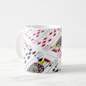 Karten-316501 spielen Kartenspiel Poker Casino vie Kaffeetasse (Vorderseite Links)