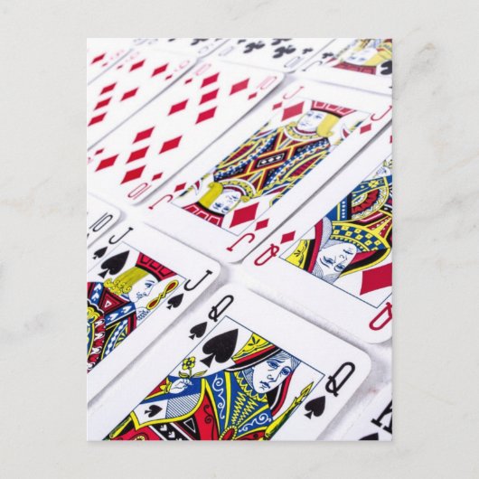 Karten-316501 spielen Kartenspiel Poker Casino vie Postkarte (Vorderseite)